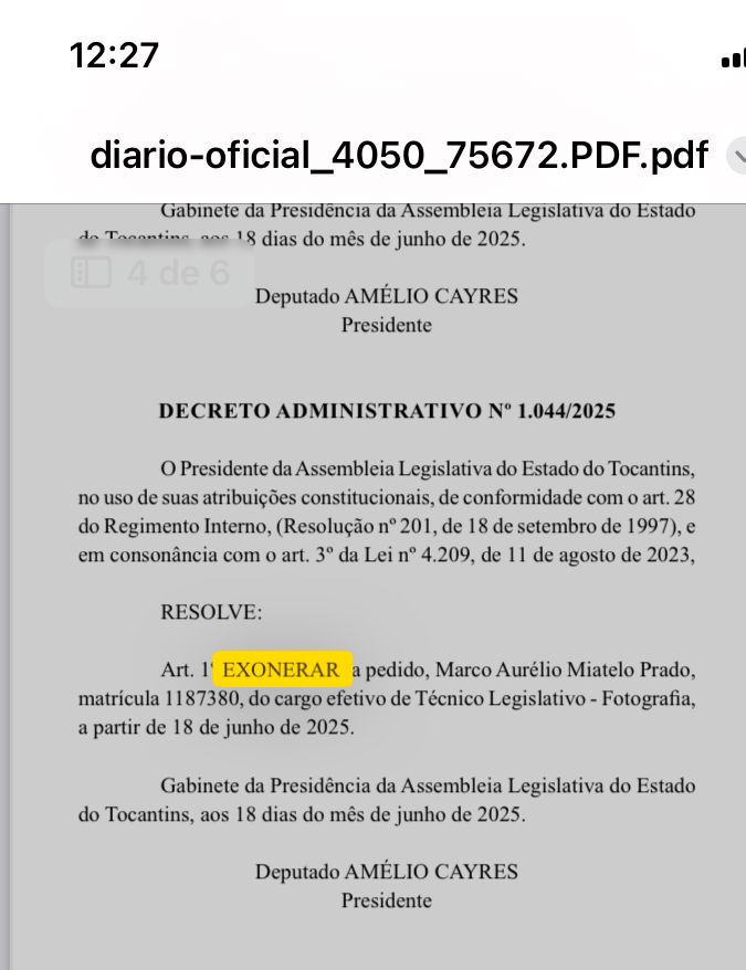Diário Oficial